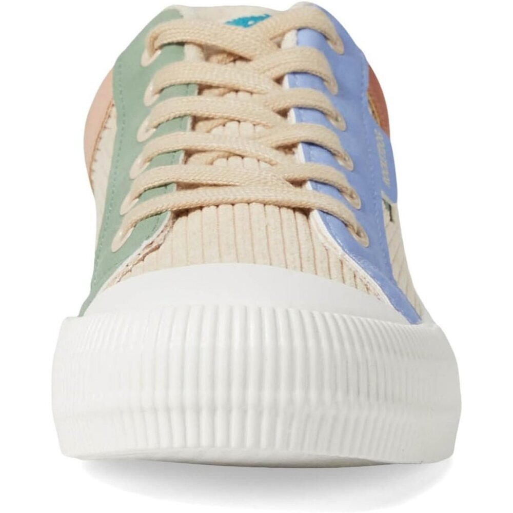 Women's Multicolor Lace Up Cheery Comfort Plush Foam Sneaker Comfort Insole - Picture 6 of 6